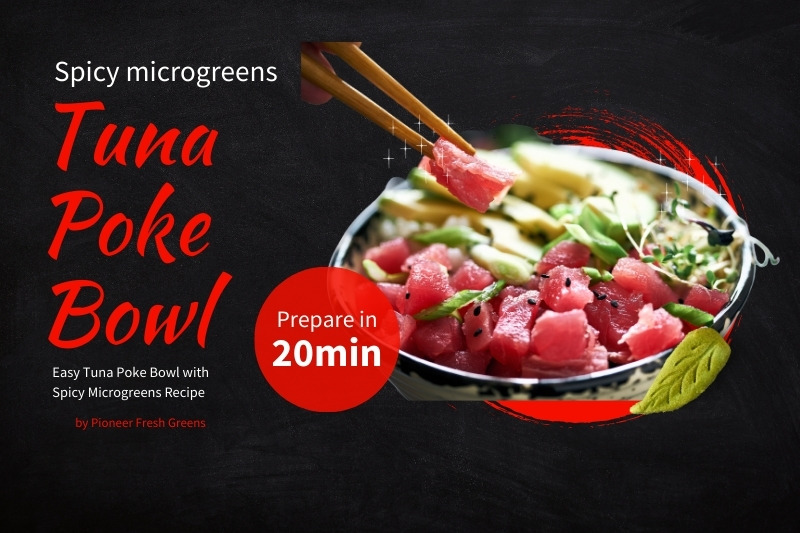 Easy-Tuna-Poke-Bowl-with-Spicy-Microgreens-Recipe